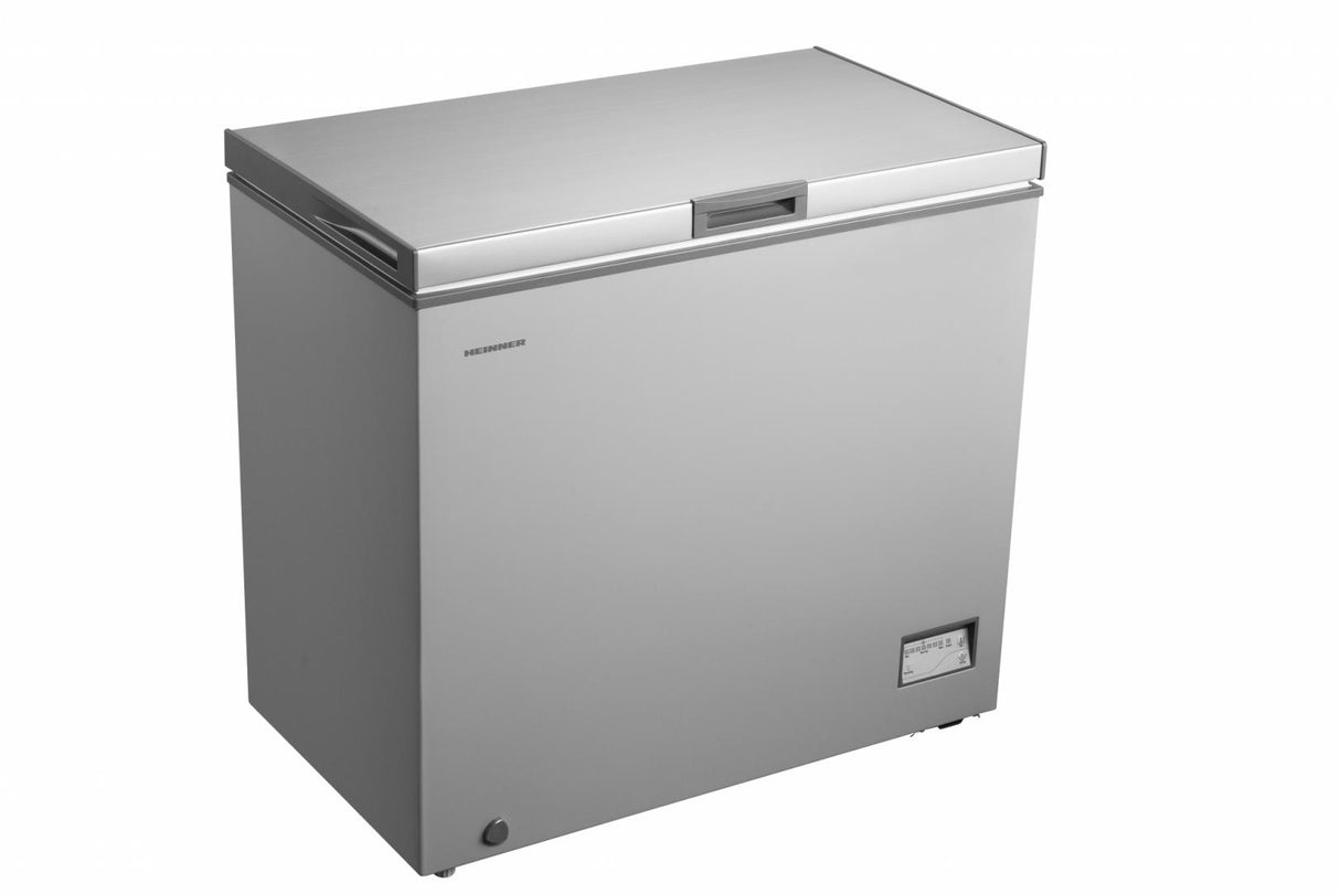 Heinner HCF-205NHSE vrieskist – 198 liter – energielabel E – zilver