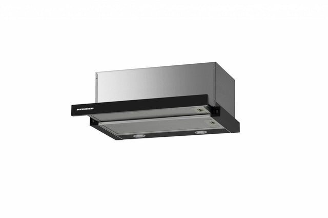 Heinner HTCH-F660GBK afzuigkap – energielabel A – zwart glas