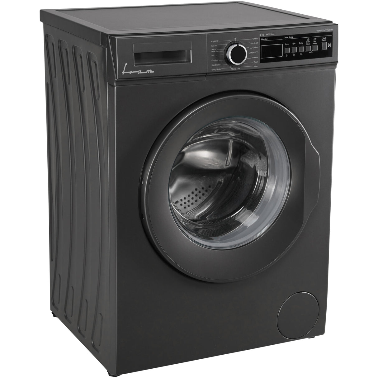 Fram FWM-V814T2SD+++ Wasmachine – 8 kg – 15 Wasprogramma's – LED Display – 1400  - afbeelding 8
